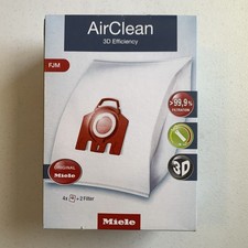 New Miele FJM Vacuum Bags 3D AirClean 4 HEPA Bags  2 Filters