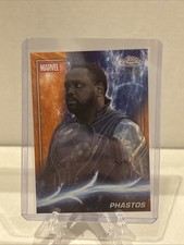2025 Topps Chrome Marvel Studio PHASTOS Orange WAVE /25