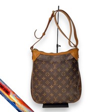 Borsa a tracolla Louis Vuitton Odeon PM Monogram Canvas marrone PVC M56390