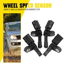 Set Of 4 Abs Wheel Speed Sensor Front Rear Left Right Fits Audi Volkswagen