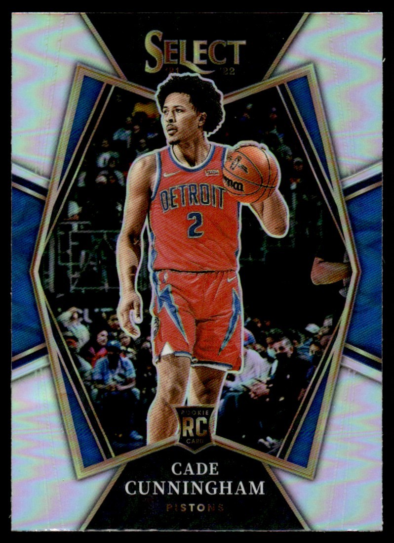 2021-22 2021-22 Panini Select Cade Cunningham Rookie Detroit Pistons #116