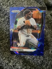 2025 Panini Prizm - Pablo Sandoval, Pablo Sandoval #294 Blue Ice Prizm