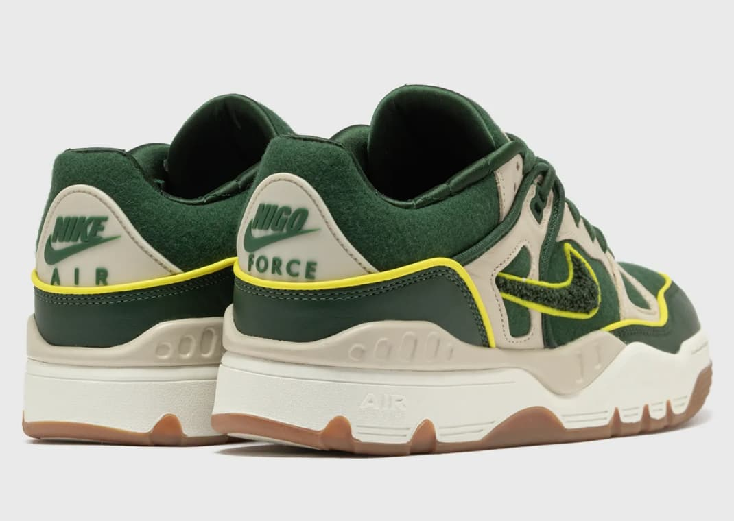 NIGO® × Nike Air Force 3 Low SP College Forest Green HV5032-300