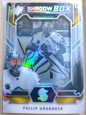 Philipp Grubauer Shadow Box - Seattle Kraken ...