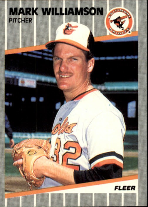 1989 Fleer #626 Mark Williamson - BB