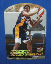 2000 Fleer Ultra WNBA Gold Medallion Alicia Thompson Indiana Fever #75P
