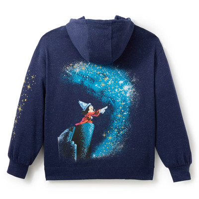 Sorcerer Mickey Mouse Hoodie for Adults, Fantasia Disney Store 2026 NEW Size XS