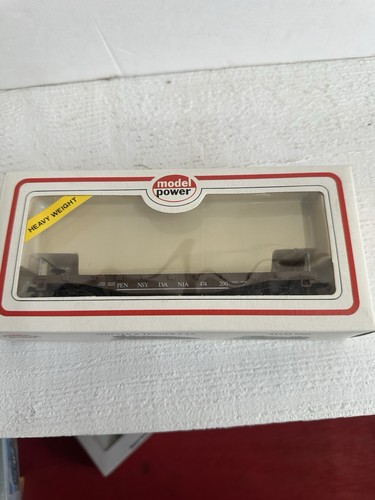 Modelo Power Calibre HO Marrón Peso Pesado 40' Coche Plano Pennsy 8141 Modelo Ferrocarril | Zustand: New