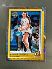 Kamilla Cardoso, Chicago Sky 2025 Panini Donruss WNBA #32 Card Foil