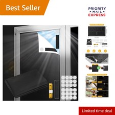 Blackout Curtains for Bedroom Portable 100 Black Out Window Cover Film Cuttable