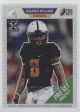 2021 Leaf Pro Set Metal Silver Rainbow 3/20 Rodarius Williams #78 no9