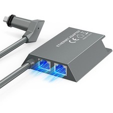 Multi-Port Starlink Ethernet Adapter Gen 2, 2 Ports, Up to 1 Gbps, Dual Devices