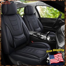 Leather Car 5 Seat Cover Front Rear Cushion Protector For Toyota Corolla Sedan