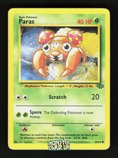 Pokemon Paras 59/64 LP Unlimited Jungle