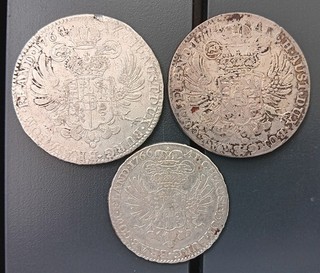 Österreichische Niederlande 1 Kronentaler Maria Theresia 1764 1774 1/4 1766