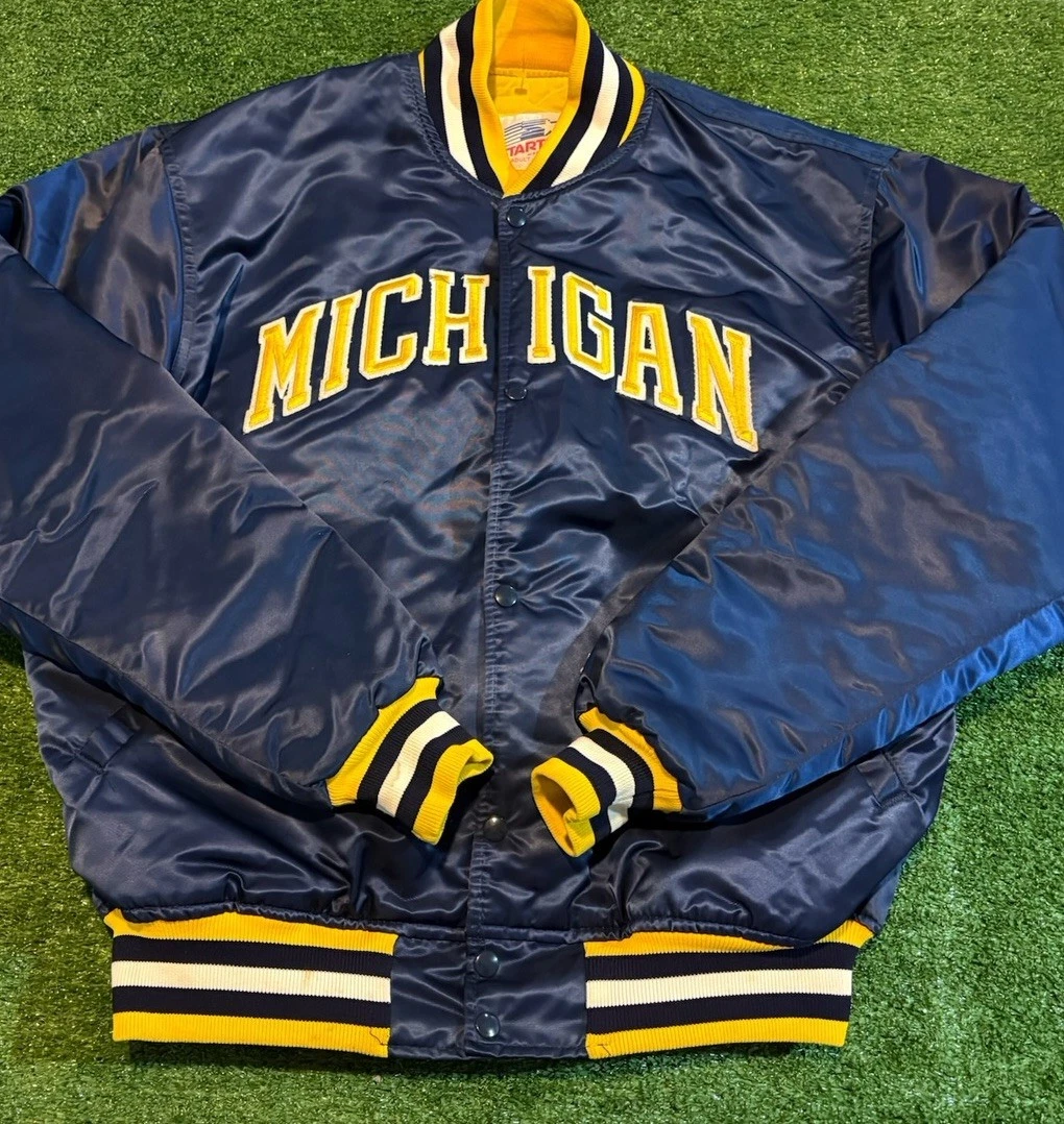 Starter Michigan Wolverines Sports Fan Jackets for sale | eBay