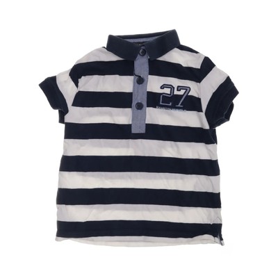 Hampton Republic 27, Poloshirt, Größe: 86, Blau/Weiß, Baumwolle, Streifen #ZhG