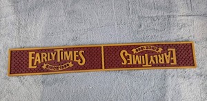 Early Times Old Style Kentucky Whisky Rubber Bar Rail Runner