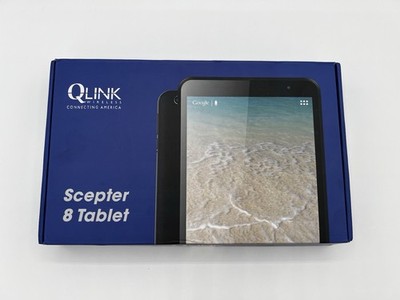 Qlink Scepter 8 Tablet 16GB Android 11 WiFi New Open Box IPS Display