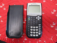Texas Instruments TI-84 Plus Graphing Calculator with Batteries and Cover