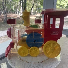 Vintage 1974 Child Guidance Wind Up Train!! No Batteries Needed! Works