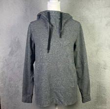Lululemon Hoodie Womens 6 Heathered Gray Pullover Long Sleeve Athletic Comfy