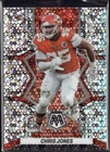 2022 Panini Mosaic Football No Huddle Silver Chris Jones #99