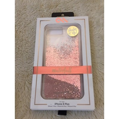 Case-Mate iPhone 8 Plus/7 Plus/6s Plus/6 Plus Case Waterfall- Rose Gold