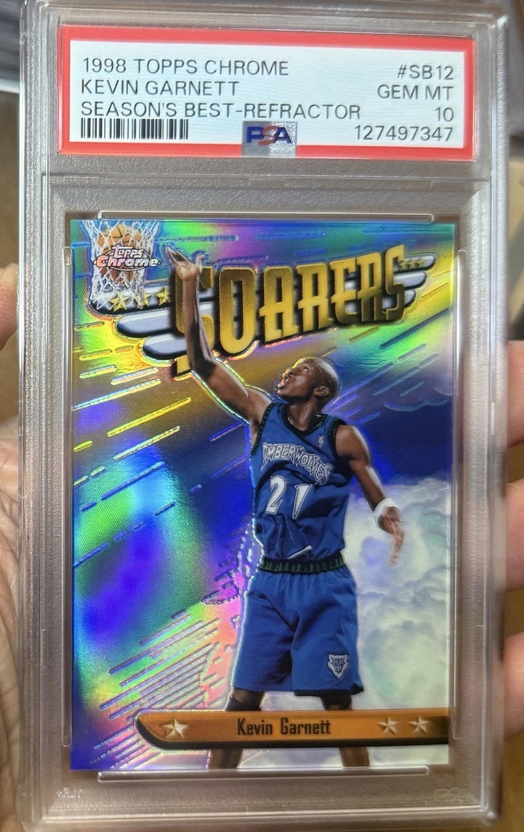 Kevin Garnett Professional Sports Authenticator (PSA) Basketball