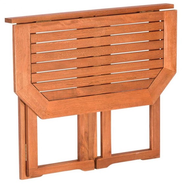 Mx Gartentisch Balkontisch Klapptisch Anstelltisch Holztisch Terrassentisch-image