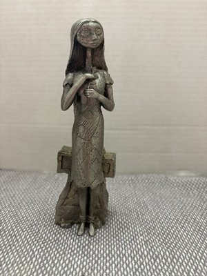 Disney Nightmare Before Christmas Sally Solid Pewter Candlestick Holder