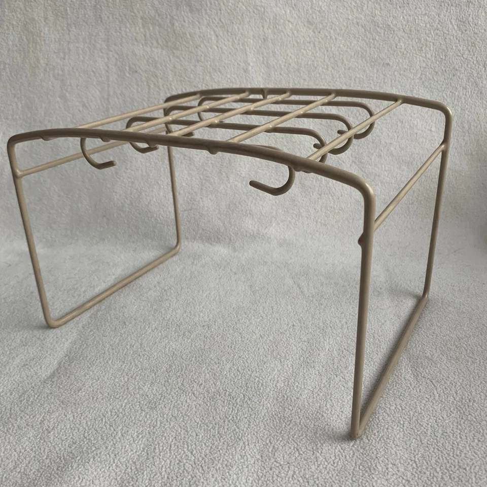 Armario organizador Rubbermaid vintage 8 platos platillos alambre recubierto Foto 2 de 4