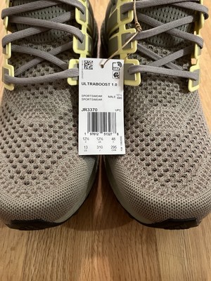 New Adidas Men's Size 13 Ultraboost 1.0 Putty Beige & Powder