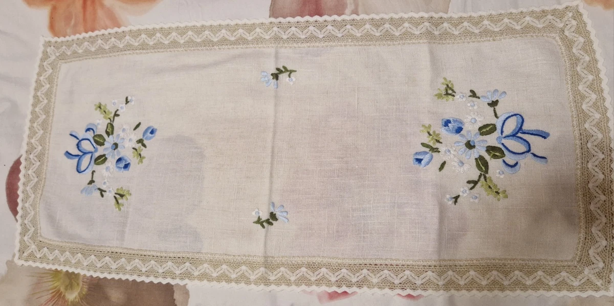 Runner da tavola Lustrini Bianco panna - Tavola natalizia