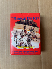 1995 Miracle on Ice 1980 Gold Medal Set Team USA - Opened - Mint