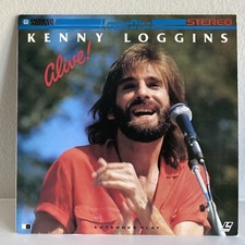 Kenny Loggins Alive LaserDisc LD Live Concert Extended Play 1981