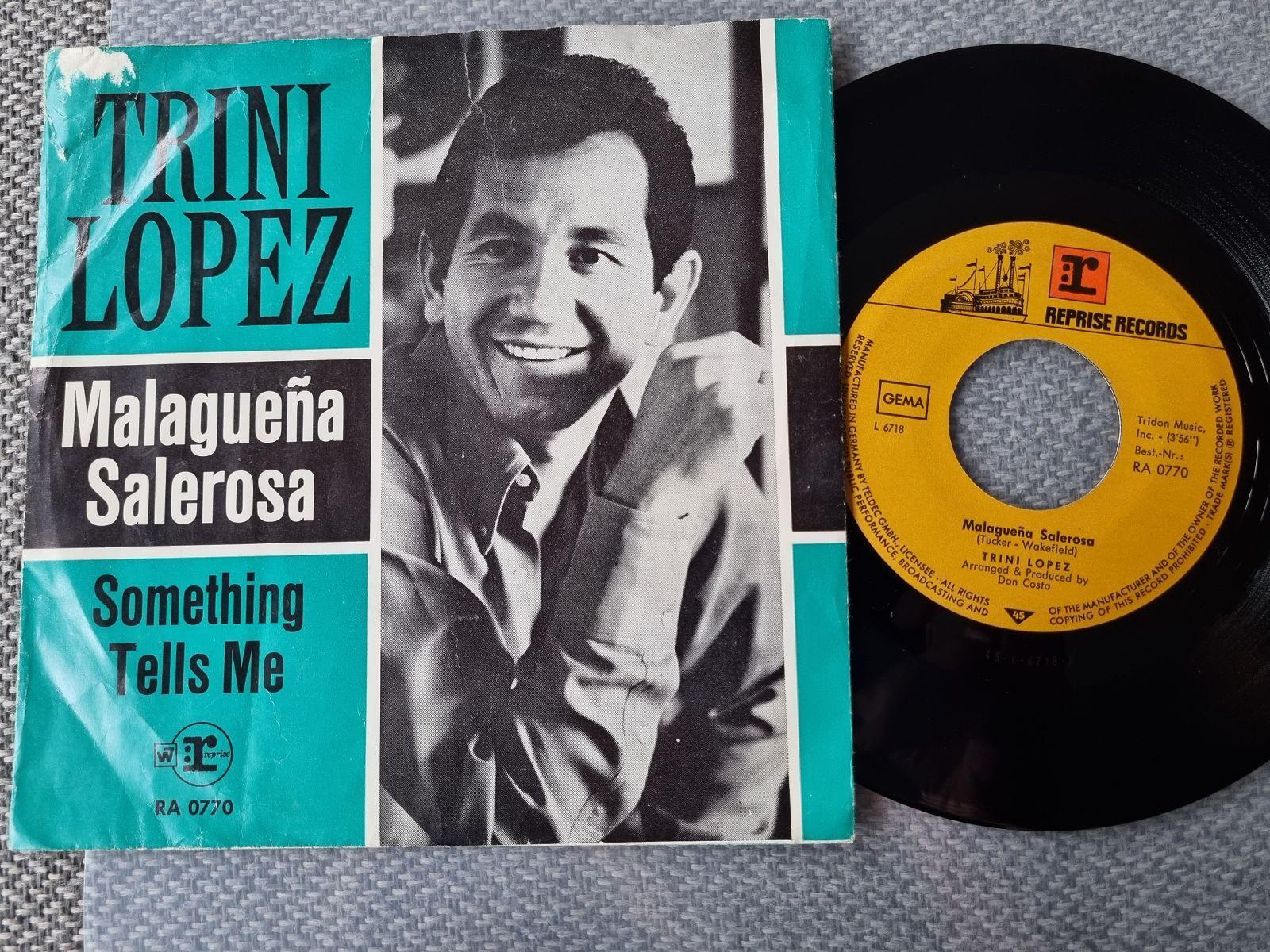 7"" Single Trini Lopez - Malaguena Salerosa Vinyl Germany