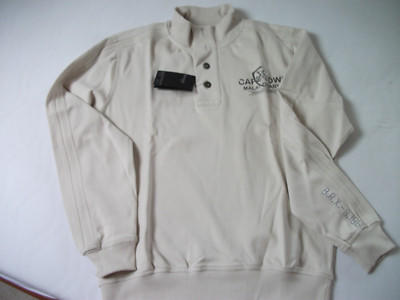  BRAX - bequemer, praktischer Sweatpullover  mit Knopfleiste Gr.S neu