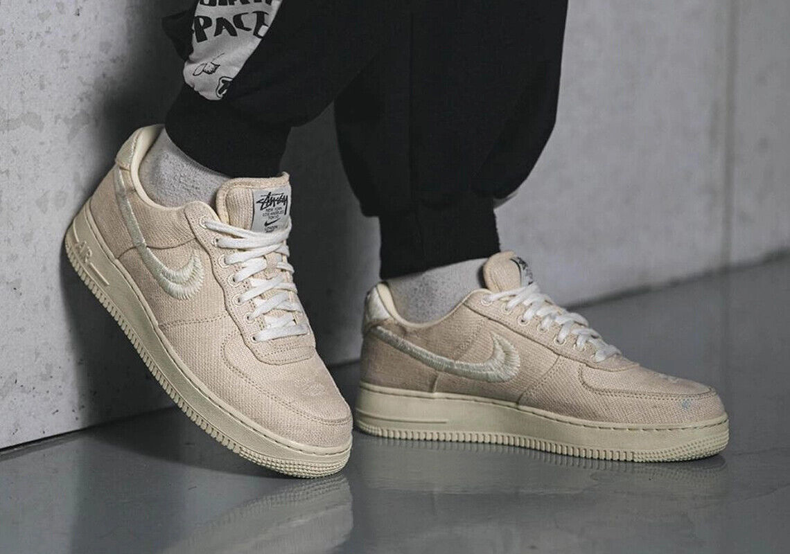 stussy air force 1 fossil women's