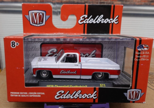M2 Machines Edelbrock 1979 Chevrolet Scottsdale 1/64 Scale