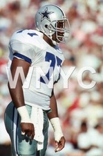 1990 Dallas Cowboys Jim Jeffcoat Original 35mm NFL Football Slide