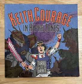 TurboGrafx-16 Keith Courage In Alpha Zones With Mini Comic NO Manual Tested