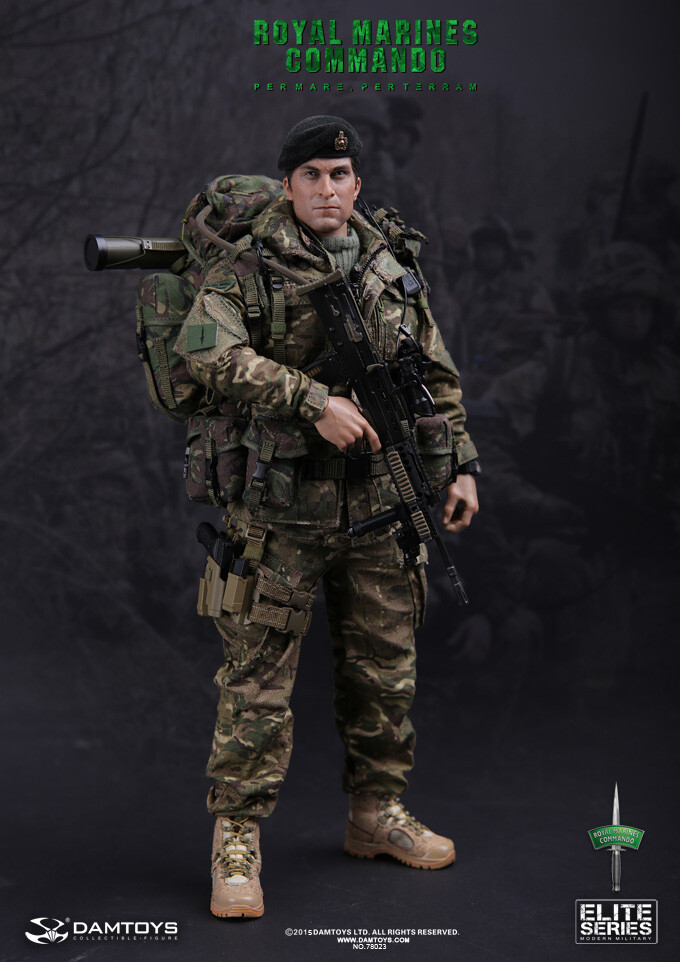 DAMTOYS 1/6 イギリス王室海兵隊　ロイヤル マリーン コマンド DAMTOYS The Royal Marines Commando 1/6 Action Figure Collectible
