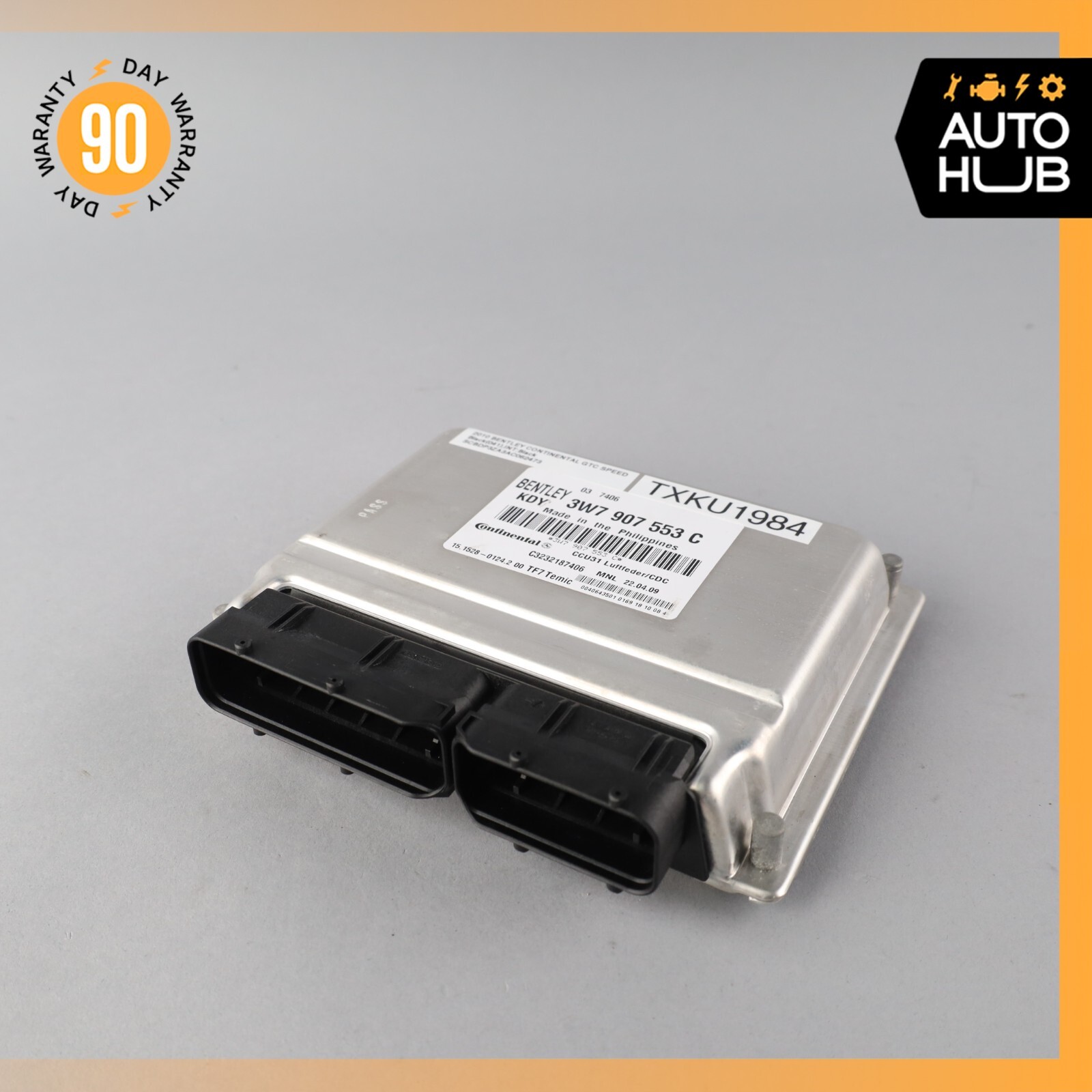 10-11 Bentley Continental GTС Speed Air Suspension Control Module OEM 83k