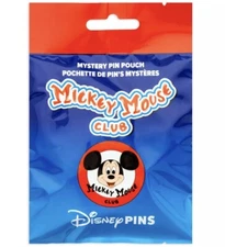 Disney Parks Mickey Mouse Club Mystery Pin ***YOU CHOOSE***