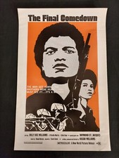 The Final Comedown (1972) Action, Billy Dee Williams, Roger Corman Pressbook