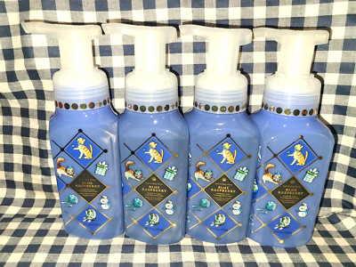 ALL NEW 4-Pack BLUE RASPBERRY Foaming Hand Soap 8.75 oz Bath & Body Works