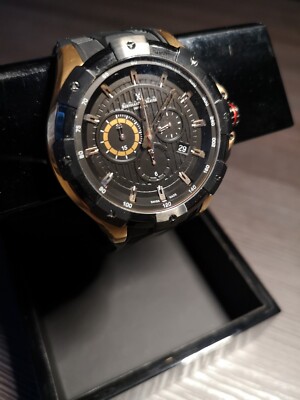 Bernhard H. Mayer Roségold Steel Victor Chronograph Herrenarmbanduhr 50mm