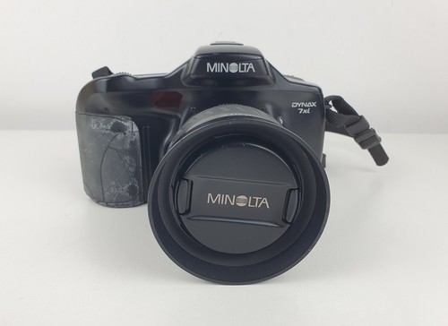 Vintage Minolta Dynax 7xi SLR Film Camera + Zoom xi 28-80mm Lens Untested/ Parts - Bild 2 von 19