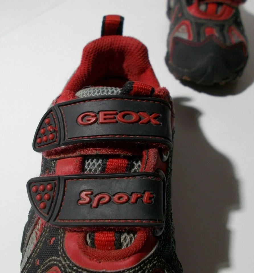  GEOX RESPIRA SPORT Boys Shoes Size 10 US/ 27 Euro Leather/ Suede/ Mesh  - Image 4 of 4